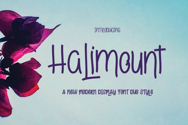 Halimount Font JoeCreative 