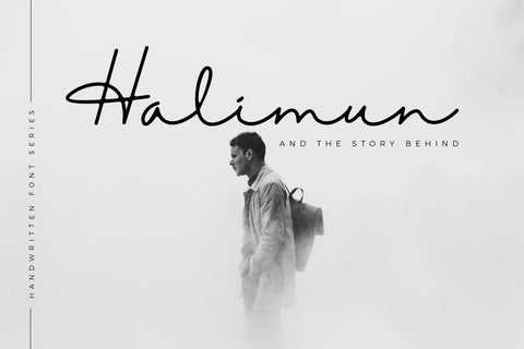 Halimun Script Style Font Creatype Studio 