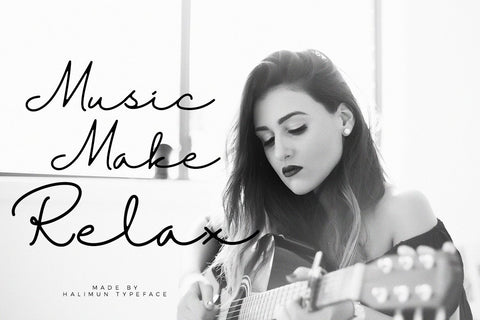 Halimun Script Style Font Creatype Studio 