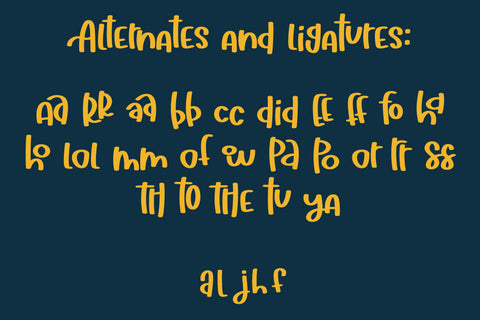 Hallelujah Font Kitaleigh 