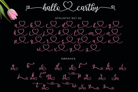 Hallo Carthy Font Madatype Studio 