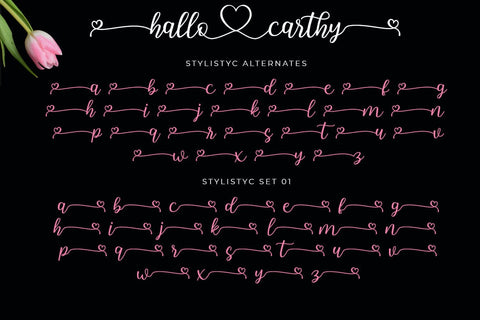 Hallo Carthy Font Madatype Studio 