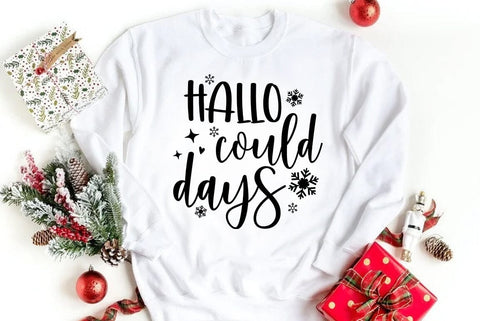 Hallo could days, Christmas SVG SVG FiveStarCrafting 