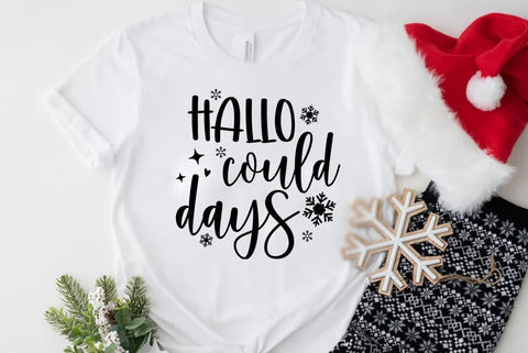 Hallo could days, Christmas SVG SVG FiveStarCrafting 