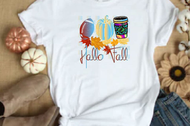 Hallo Fall Sublimation SVGArt 
