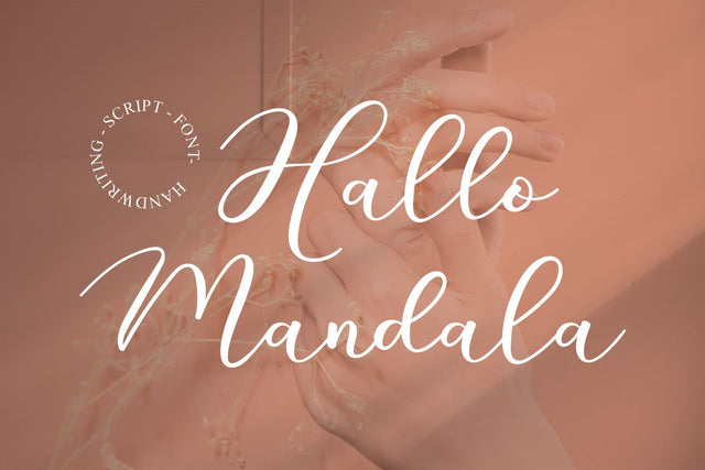 Hallo Mandala Font Erik Studio 