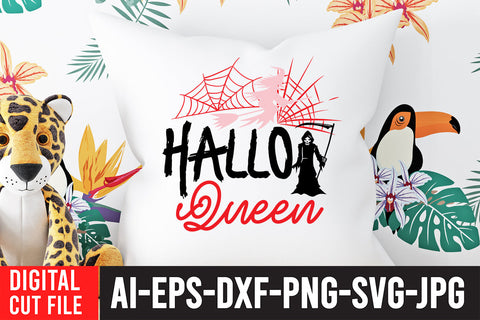 Hallo Queen SVG Cut File SVG BlackCatsMedia 