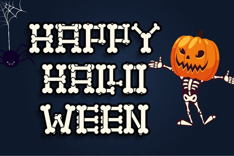 Hallo Skull Font Letterara 