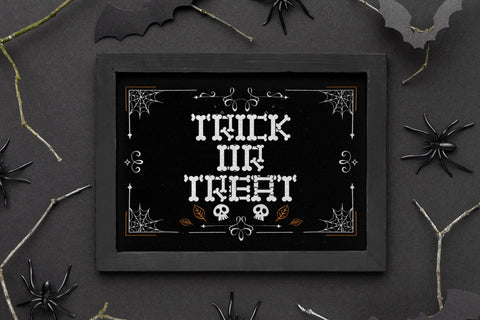 Hallo Skull Font Letterara 