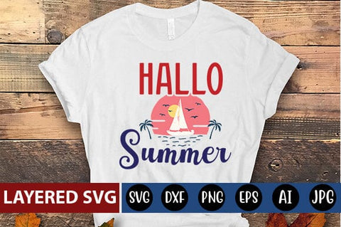 hallo summer Svg SVG Blessedprint 