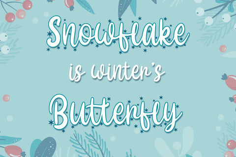 Hallo White - Christmas Font Font Attype studio 