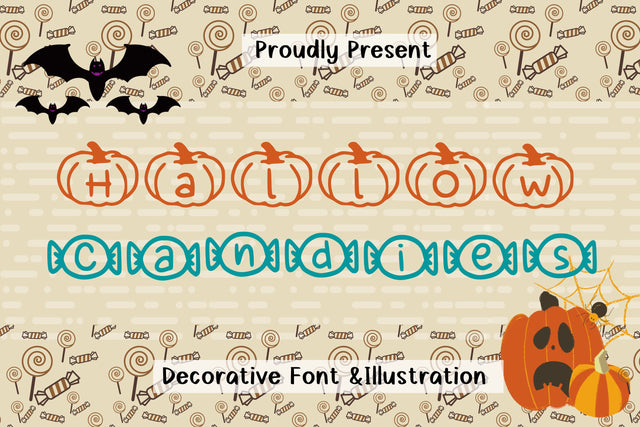 Hallow Candies Font Aisyah 