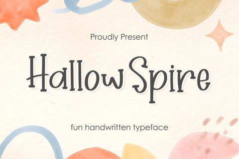 Hallow Spire Font Qwrtype Foundry 