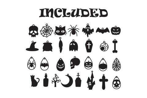 halloweemn earing svg SVG dadan_pm 