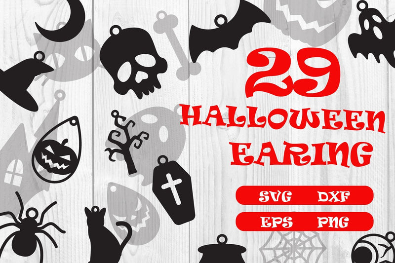 halloweemn earing svg SVG dadan_pm 