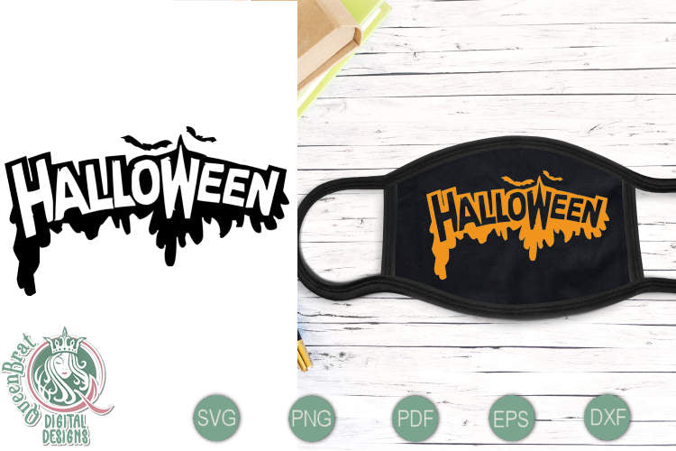 Halloween 1 SVG SVG QueenBrat Digital Designs 
