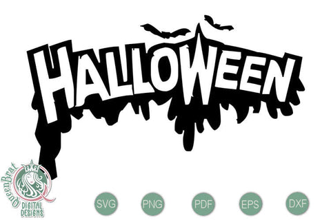 Halloween 1 SVG SVG QueenBrat Digital Designs 