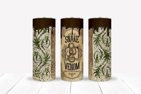 Halloween Apotecary Potion Tumbler Wrap Sublimation Design Sublimation OrangeBrushStudio 