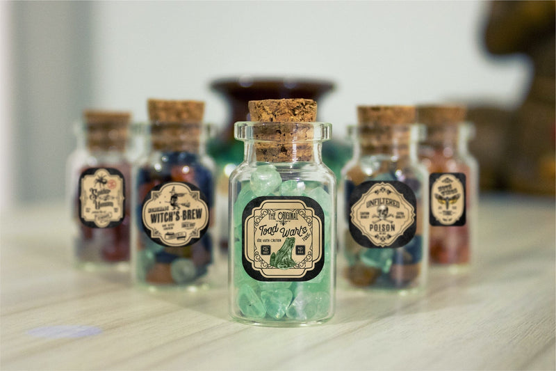 Halloween Apothecary Labels Potion Labels Stickers Bundle - So Fontsy