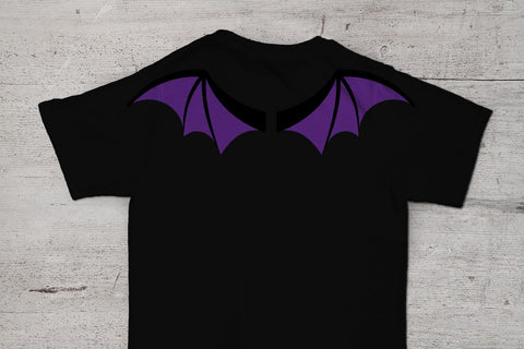 Halloween Bat or Dragon Wings SVG Designed by Geeks 
