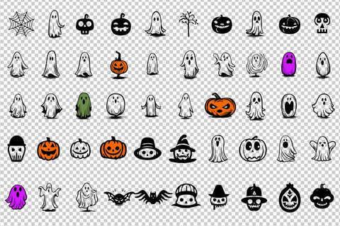 Halloween Big Bundle 200 SVG files SVG Boertiek 