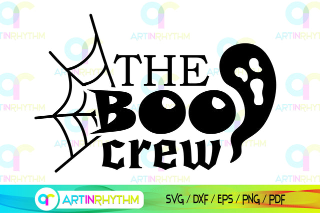 Halloween boo crew svg SVG Artinrhythm shop 