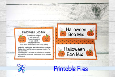 Halloween Boo Mix Bundle 3D Paper Family Creations 