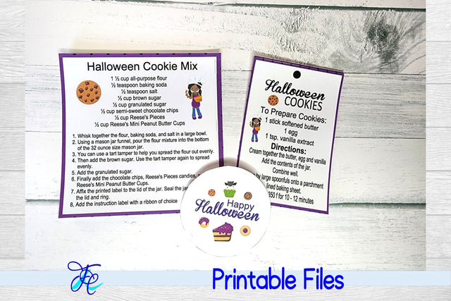 Halloween Boo Mix in a Jar Bundle 3D Paper Family Creations 