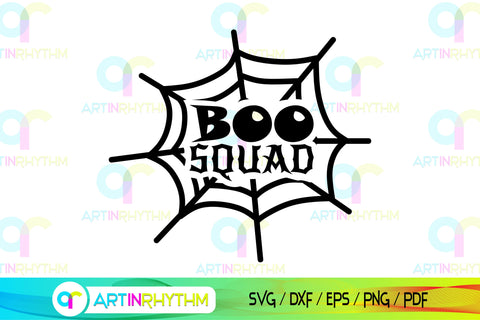 Halloween Boo Squad svg SVG Artinrhythm shop 