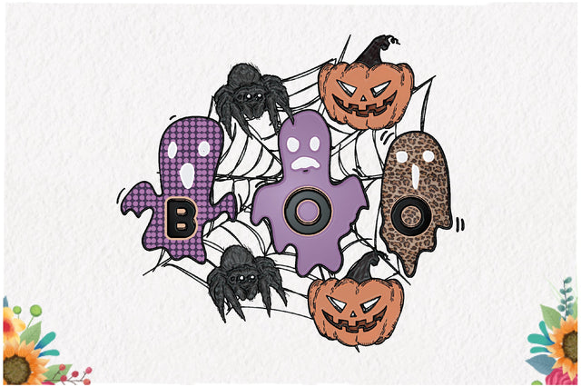 Halloween Boo Sublimation Sublimation Jagonath Roy 