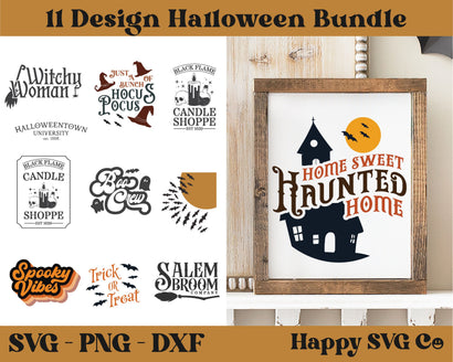 Halloween Bundle - 11 SVG Designs SVG The Happy SVG Co 