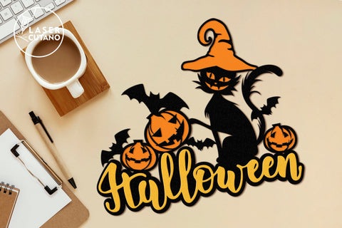 HALLOWEEN Bundle Design for Laser Cut and Cricut SVG LaserCutano 