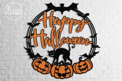 HALLOWEEN BUNDLE Multilayer Laser Cut Files, Mandala, Round Sign SVG, 3D Designs, Mini Design Bundles, Laser Engraving SVG LaserCutano 