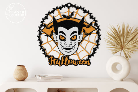 HALLOWEEN Bundle Multilayer Laser Cut Files, Mandala, Round Sign SVG, 3D Designs, Mini Design Bundles SVG LaserCutano 