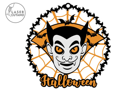 HALLOWEEN Bundle Multilayer Laser Cut Files, Mandala, Round Sign SVG, 3D Designs, Mini Design Bundles SVG LaserCutano 