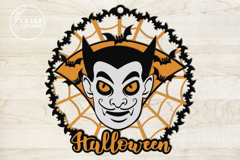 HALLOWEEN Bundle Multilayer Laser Cut Files, Mandala, Round Sign SVG, 3D Designs, Mini Design Bundles SVG LaserCutano 