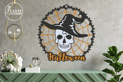 HALLOWEEN Bundle Multilayer Laser Cut Files, Mandala, Round Sign SVG, 3D Designs, Mini Design Bundles SVG LaserCutano 