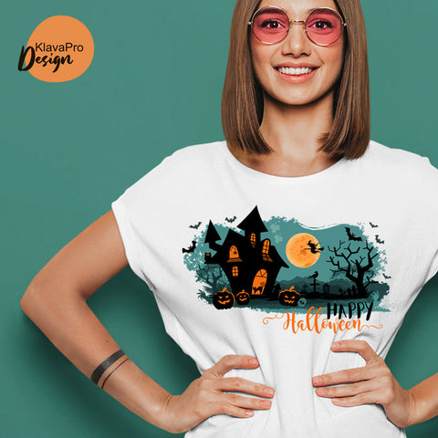Halloween bundle Sublimation Design Happy Halloween Halloween vibes Sublimation Klava P 