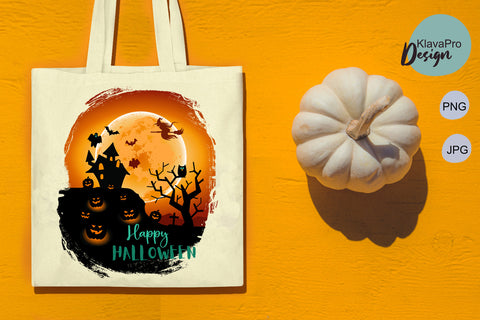 Halloween bundle Sublimation Design Happy Halloween Halloween vibes Sublimation Klava P 