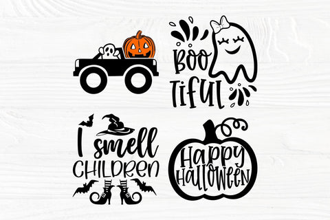 Halloween Bundle SVG Cut Files, Boo Svg, Ghost Svg SVG TonisArtStudio 