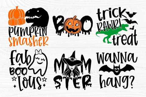 Halloween Bundle SVG Cut Files, Boo Svg, Ghost Svg SVG TonisArtStudio 
