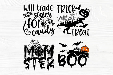 Halloween Bundle SVG Cut Files, Boo Svg, Ghost Svg SVG TonisArtStudio 