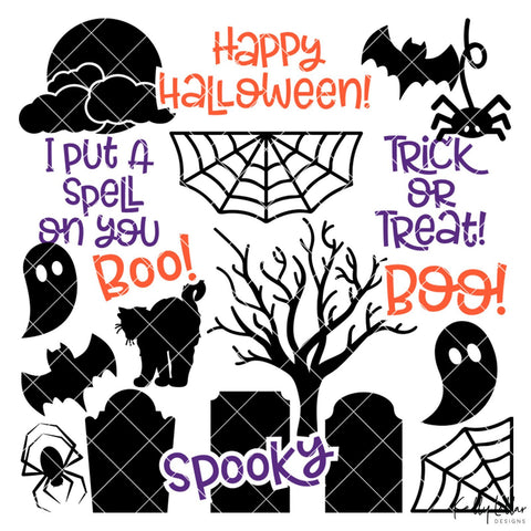 Halloween Bundle SVG Kelly Lollar Designs 
