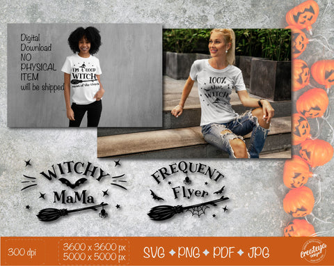 Halloween Bundle SVG, Witch Quotes SVG, Halloween sign SVG SVG Createya Design 
