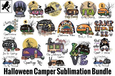 Halloween Camper Sublimation Bundle Sublimation Jagonath Roy 