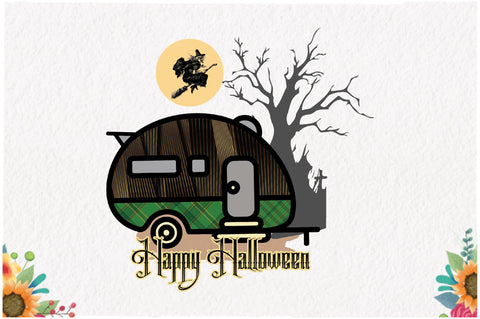 Halloween Camper Sublimation Sublimation Jagonath Roy 