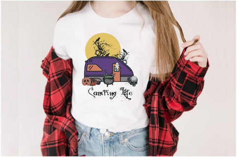 Halloween Camping Life Sublimation Sublimation Jagonath Roy 