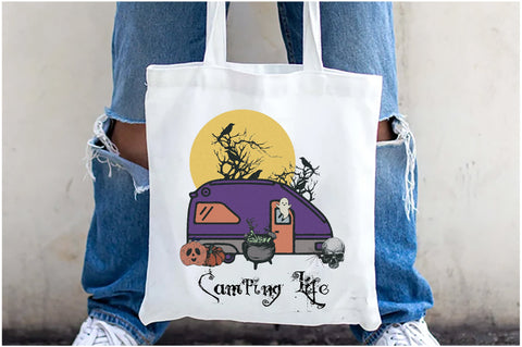 Halloween Camping Life Sublimation Sublimation Jagonath Roy 