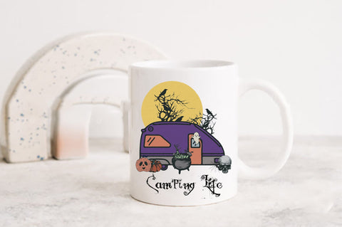 Halloween Camping Life Sublimation Sublimation Jagonath Roy 