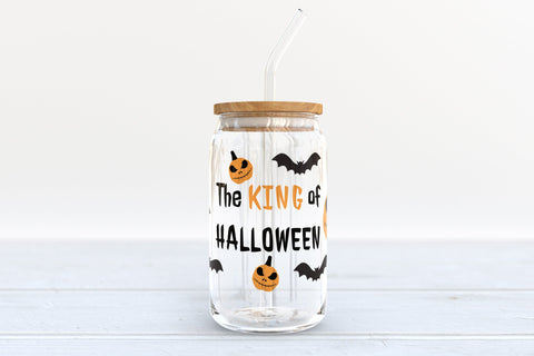 Halloween Can Glass Bundle. Pumpkin Jack O'lantern SVG Olga Terlyanskaya 
